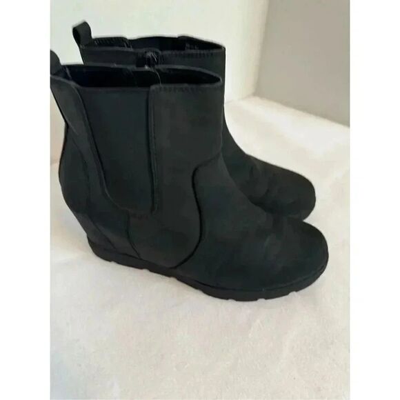 Sonoma Hidden Wedge Bootie| Matte Black | Size 8.5 - Picture 1 of 6